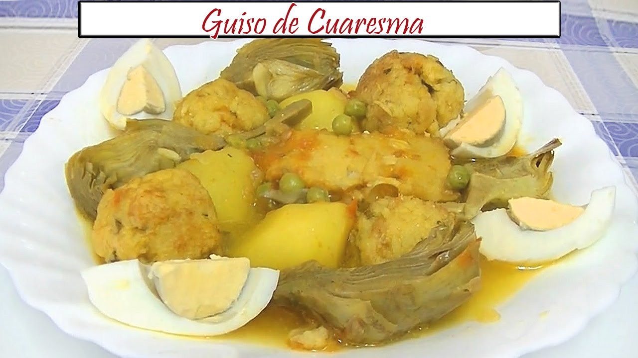 Guiso de Cuaresma | Receta de Cocina en Familia