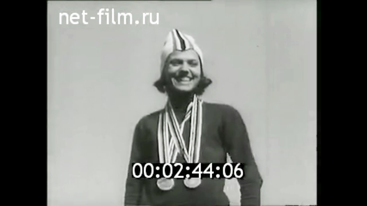 1968г. Москва. конькобежный спорт. Людмила Титова.