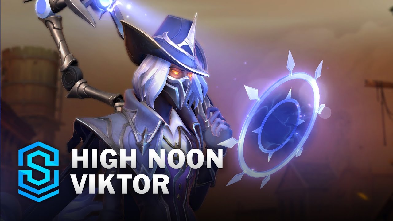 High Noon Viktor Wild Rift Skin Spotlight