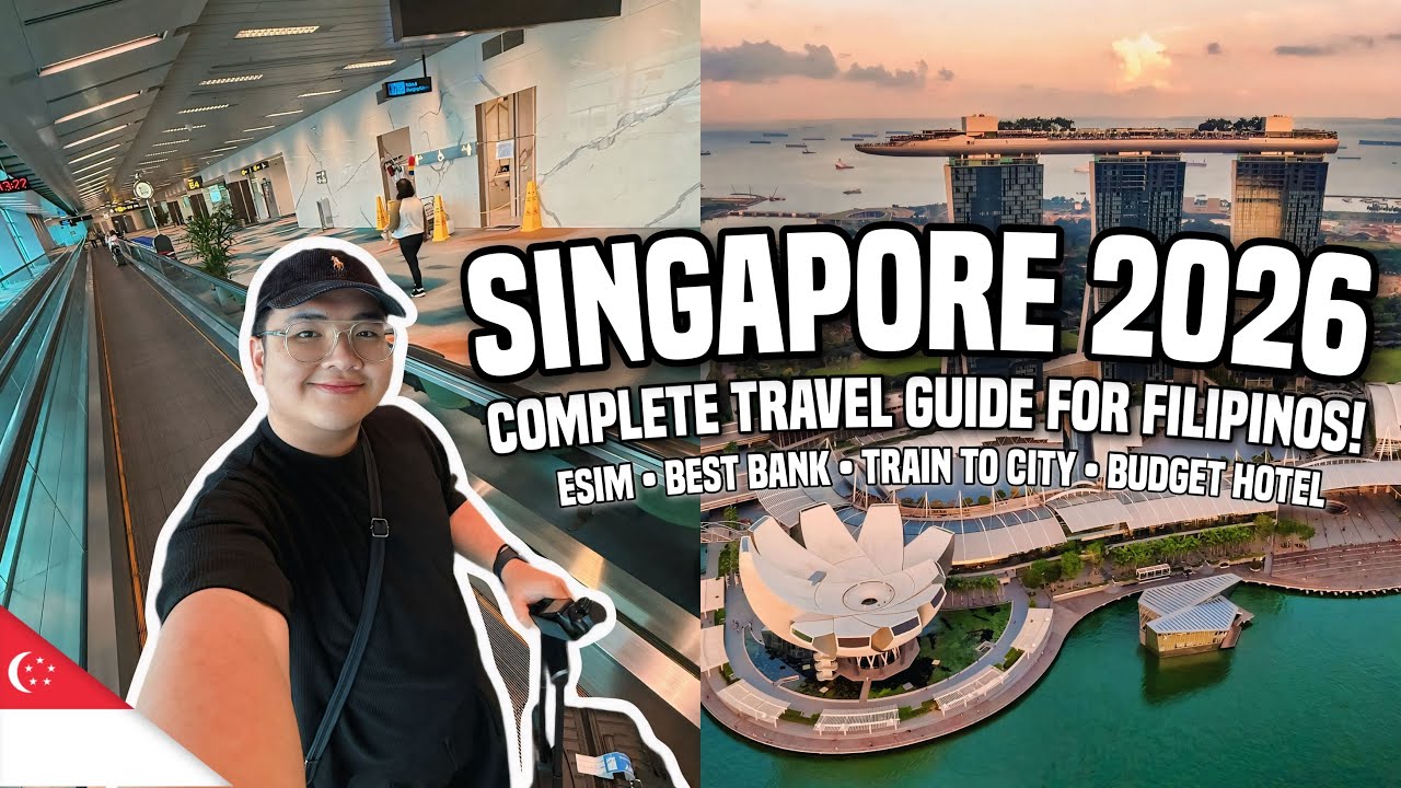 SINGAPORE 2026: COMPLETE TRAVEL GUIDE FOR FILIPINOS! 🇸🇬 | Ivan de Guzman