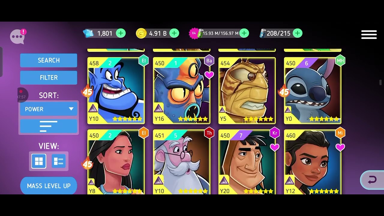 Disney Heroes Battle Mode. 137