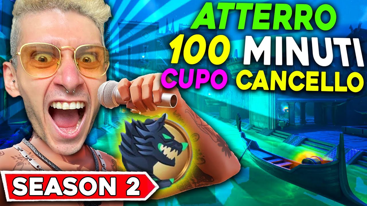 ATTERRO PER 100 MINUTI al CUPO CANCELLO nel CAPITOLO 5 di FORTNITE !!