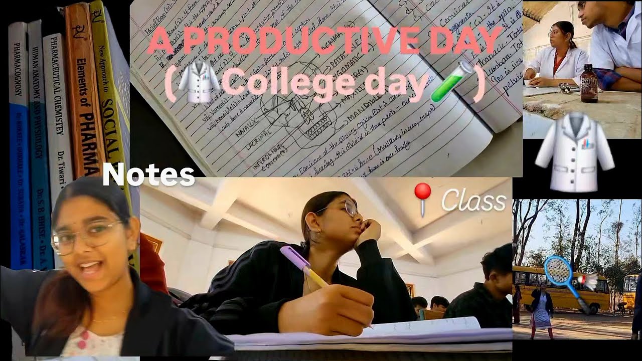 A Productive day in my life 🥼📚 ||Dpharma|| ||college day|| ||lab🧪|| ||Priti Saha||