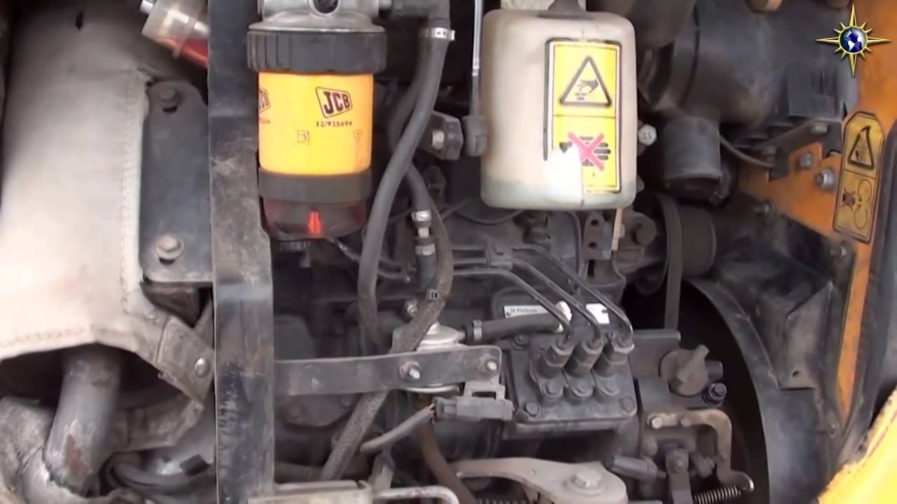 Диагностика миниэкскаватора JCB 8025