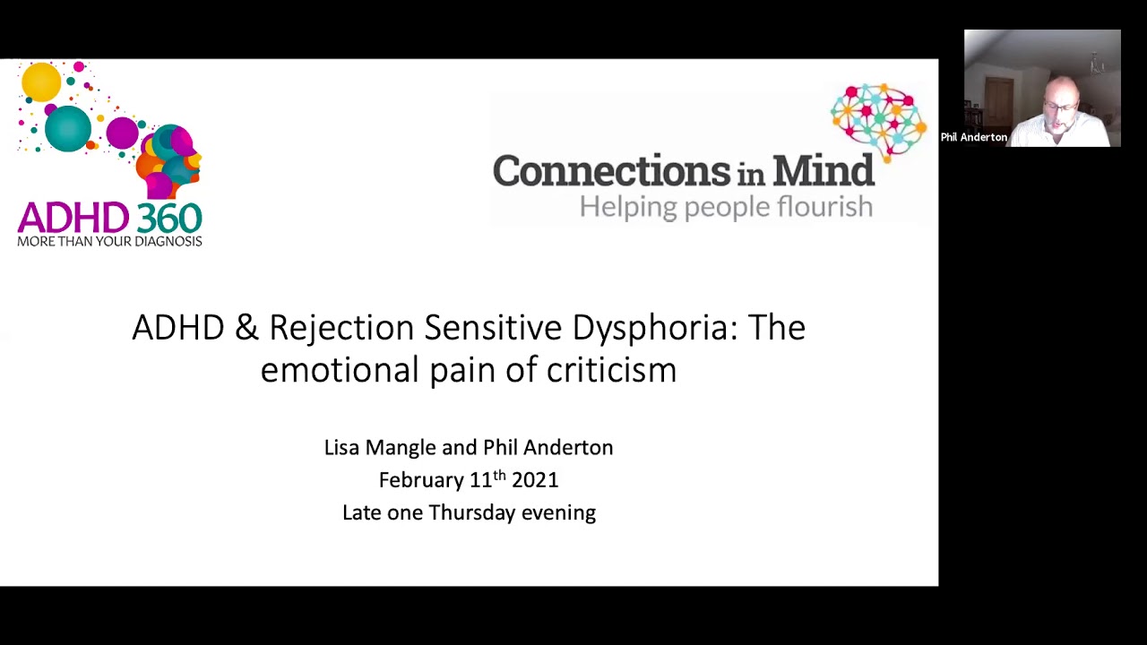 ADHD and Rejection Sensitive Dysphoria