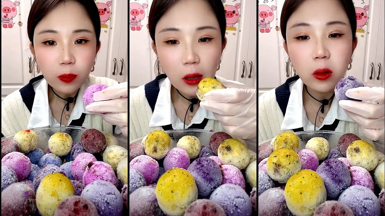 ASMR SHAVED ICE EATING YY