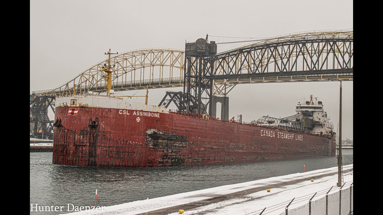 CSL Assiniboine- My Last Ship Spotting Of The Season! (12/27/24)