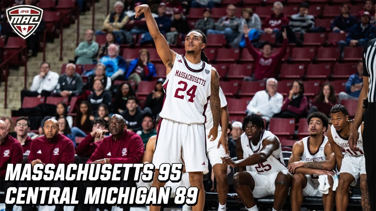 MAC MBB: UMass Highlights vs. Central Michigan | 2.3.26