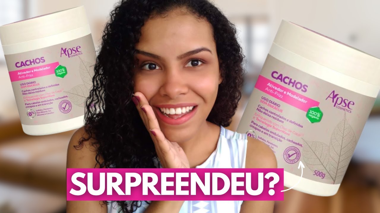 RESENHA CREME DE PENTEAR APSE COSMETICOS   APICE  | NOVA FINALIZAÇÃO