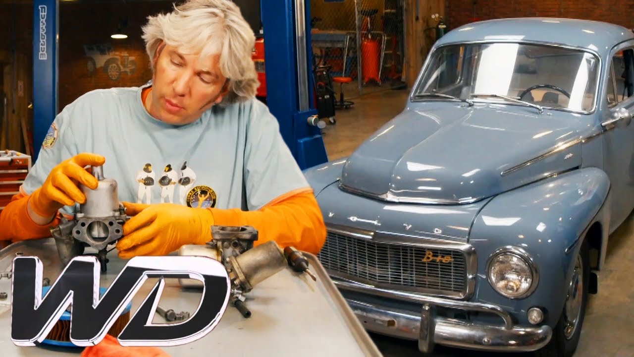 Edd Starts Work On The Engine Of A 1963 Volvo PV544 | Wheeler Dealers