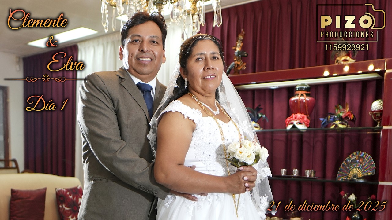 Boda de Clemente y Elva