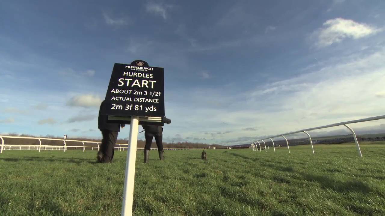 Walking the Course at Musselburgh Racecourse