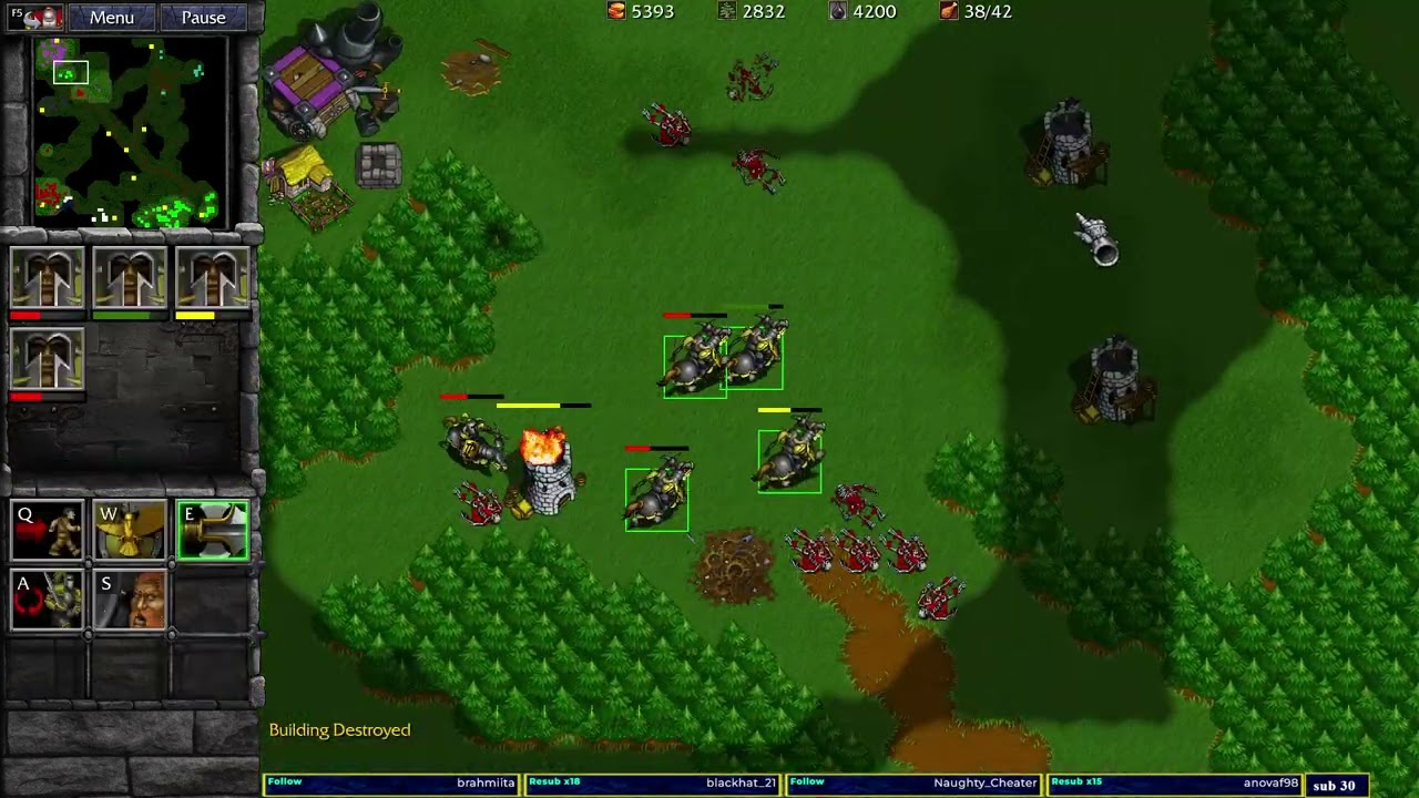 Warcraft 2 Remastered Garden Of War 3v3