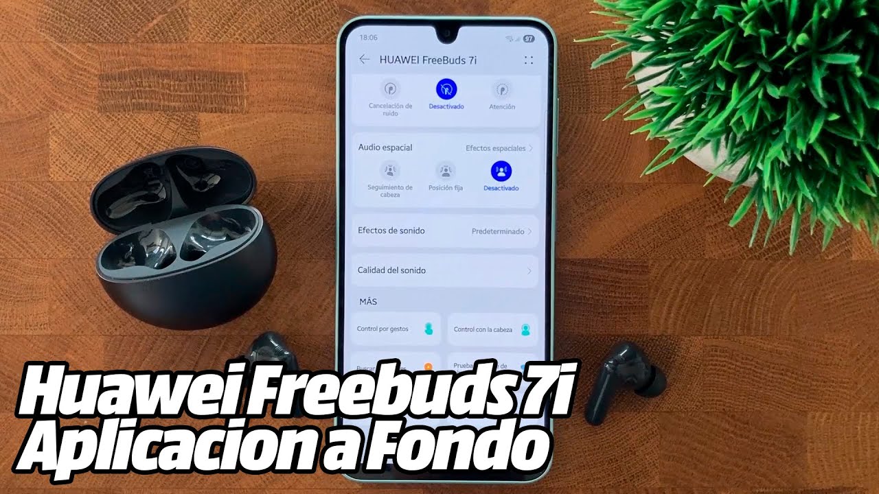 Como Configurar los Auriculares Huawei Freebuds 7i con la App AI Life