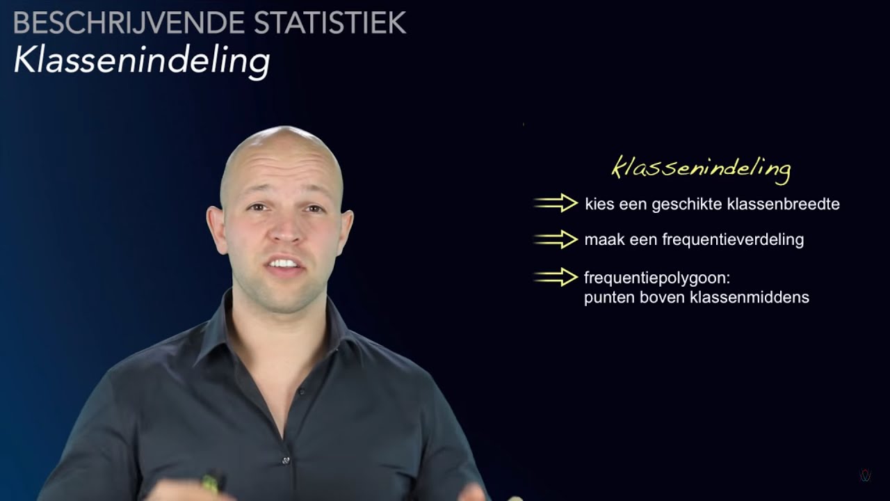 Wat is een klassenindeling? - Beschrijvende statistiek (havo/vwo A/C) - WiskundeAcademie