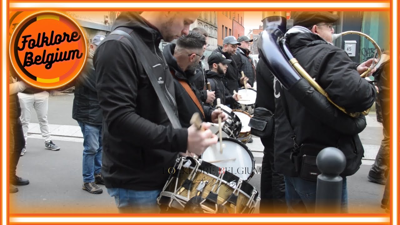 🍊 Soumonce en Musique les infatigables et leurs paysannes 🍊 Charleroi 2025 E/3 🍊folklore belgium 🍊