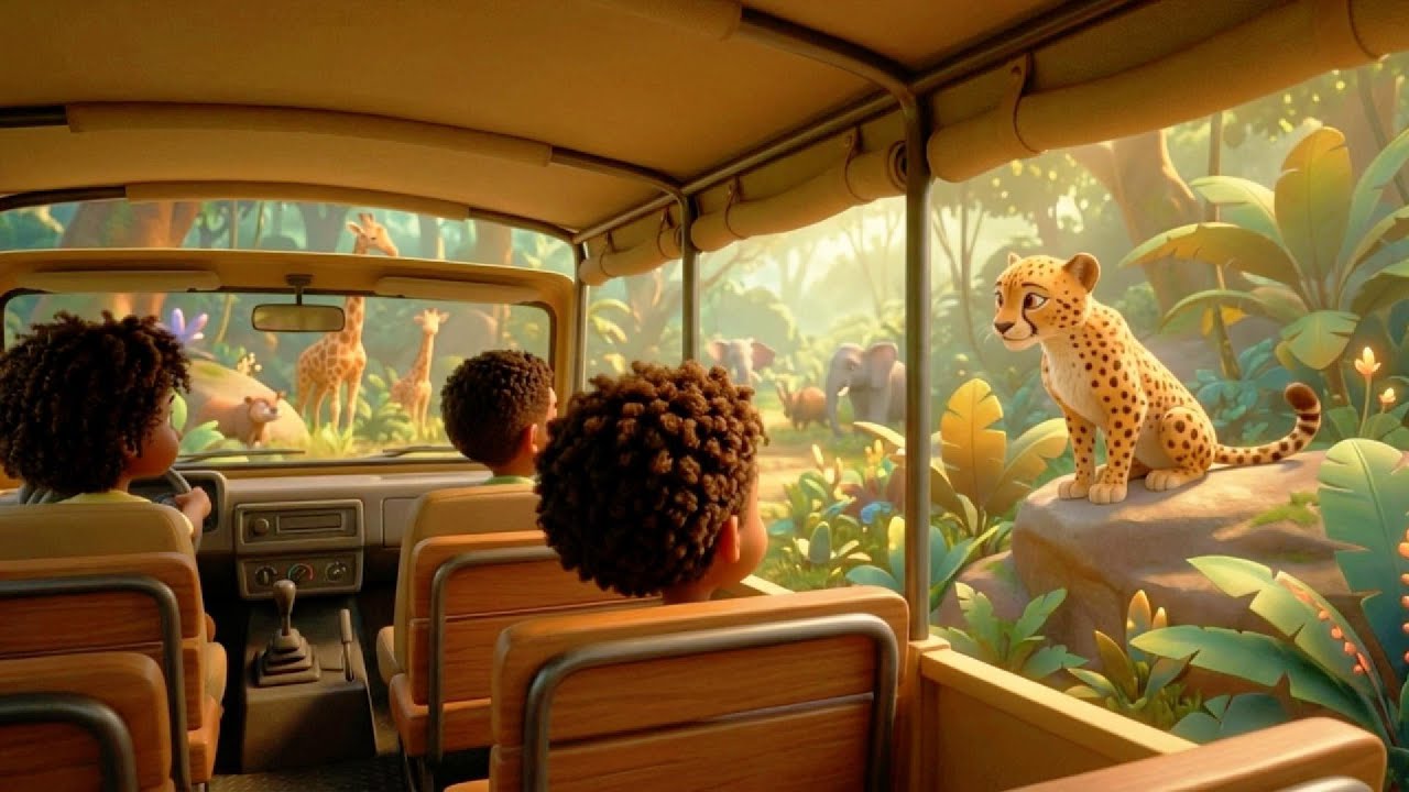 Jungle Safari Lo-Fi 🦒🌳 with Nature 🐾 | 432 Hz ✨🐝