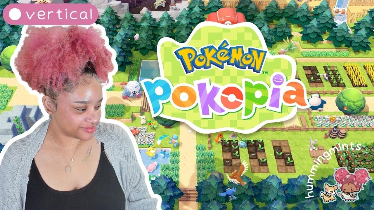 🌷💗 building cute Pokéhomes!~ 💗#shorts #pokopia