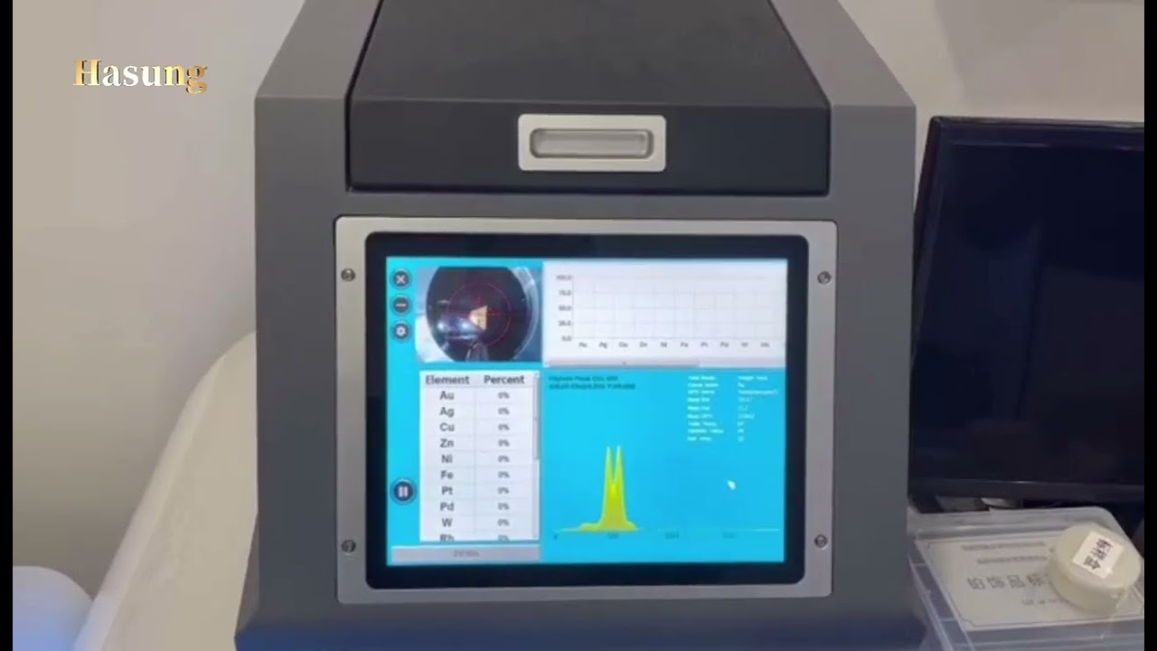 X-ray Spectrometer GOLD TESTER Detect 17 elements