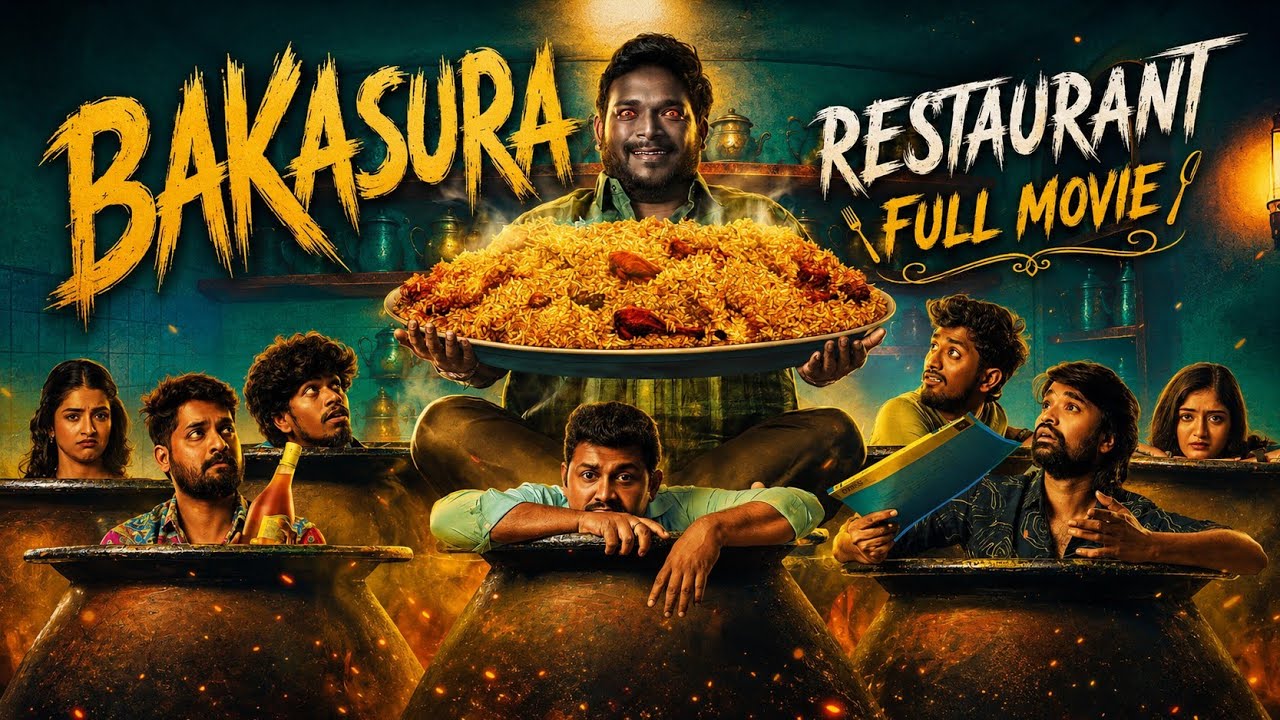 Bakasura Restaurant Hindi Dubbed Full Movie | Superhit South Horror Comedy 2025