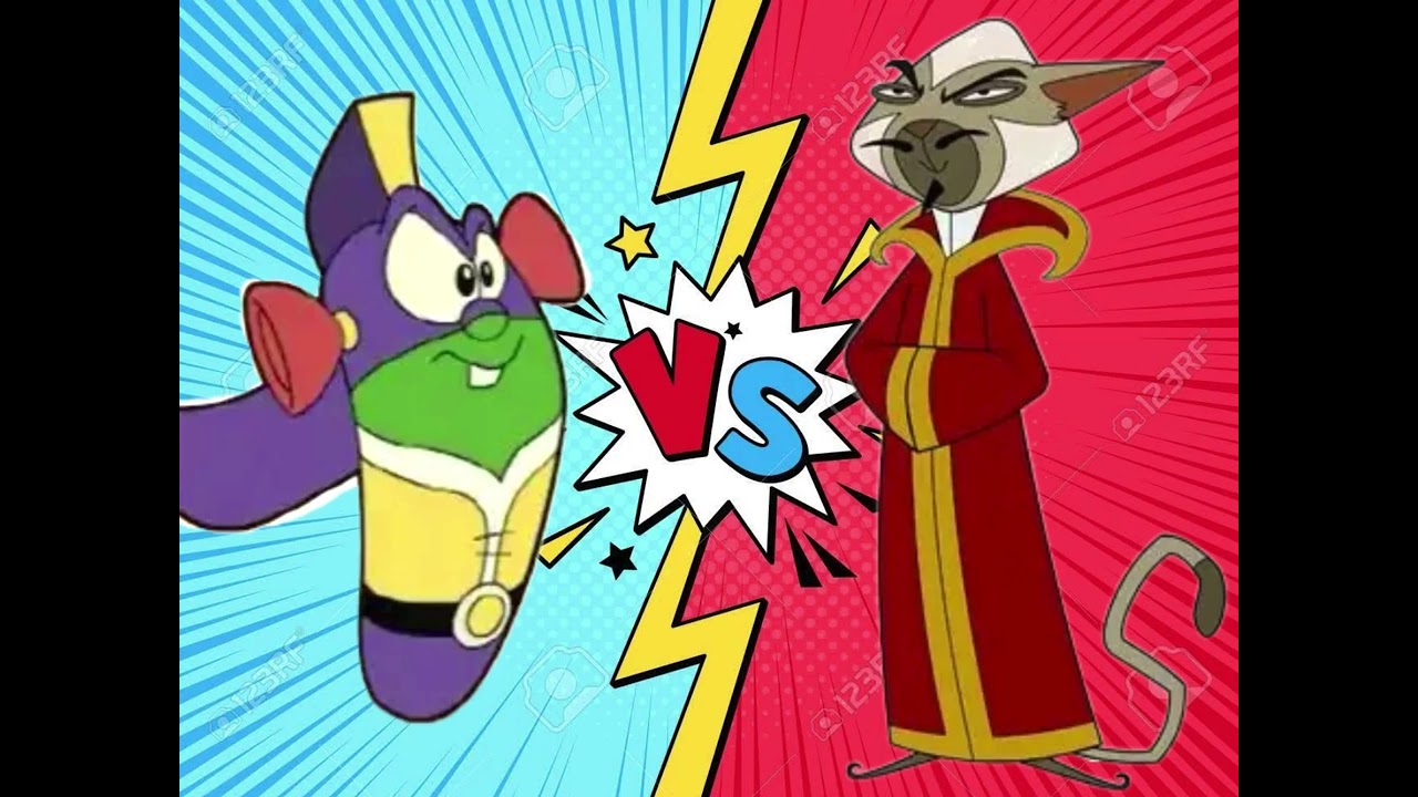 LarryBoy Vs. Maxmimus I.Q.