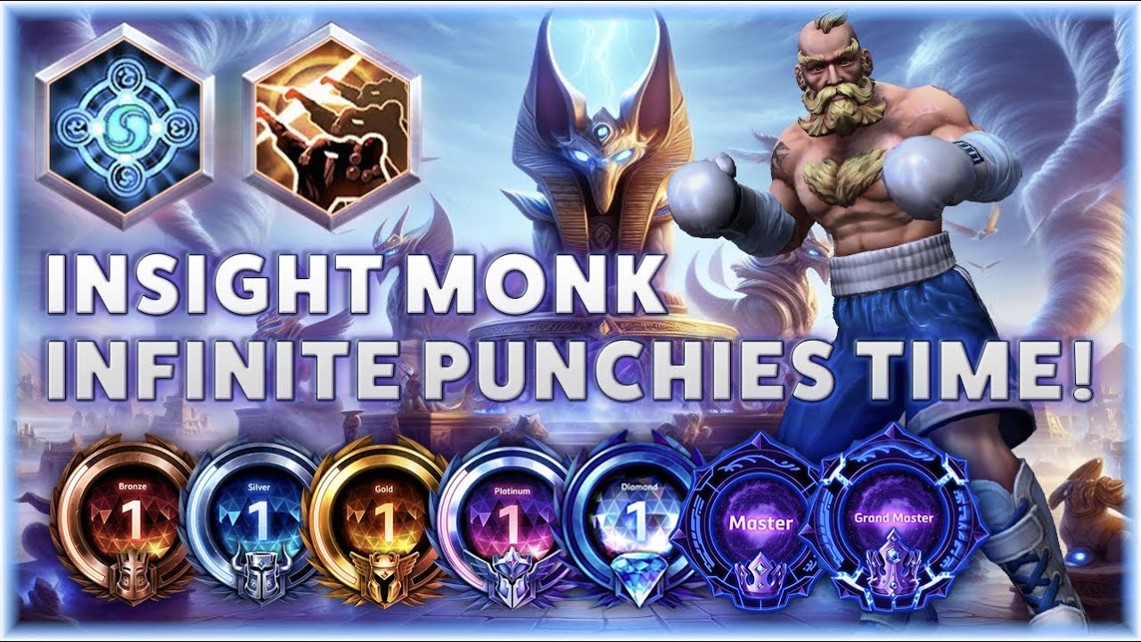 Kharazim SSS - INSIGHT MONK INFINITE PUNCHIES TIME! - Bronze to Grandmaster Season 1 2026