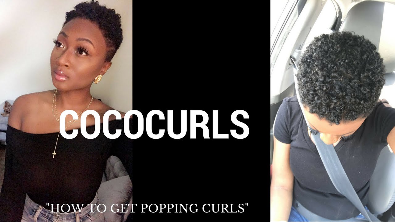 No Flake Curly Routine for Short Natural Hair| CocoCurls