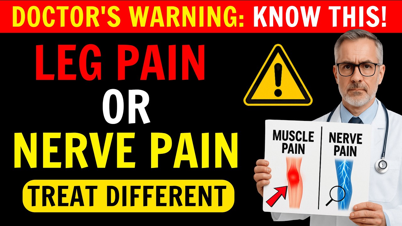 Leg Pain vs Nerve Pain After 60 &ndash; How to Know and What to Do