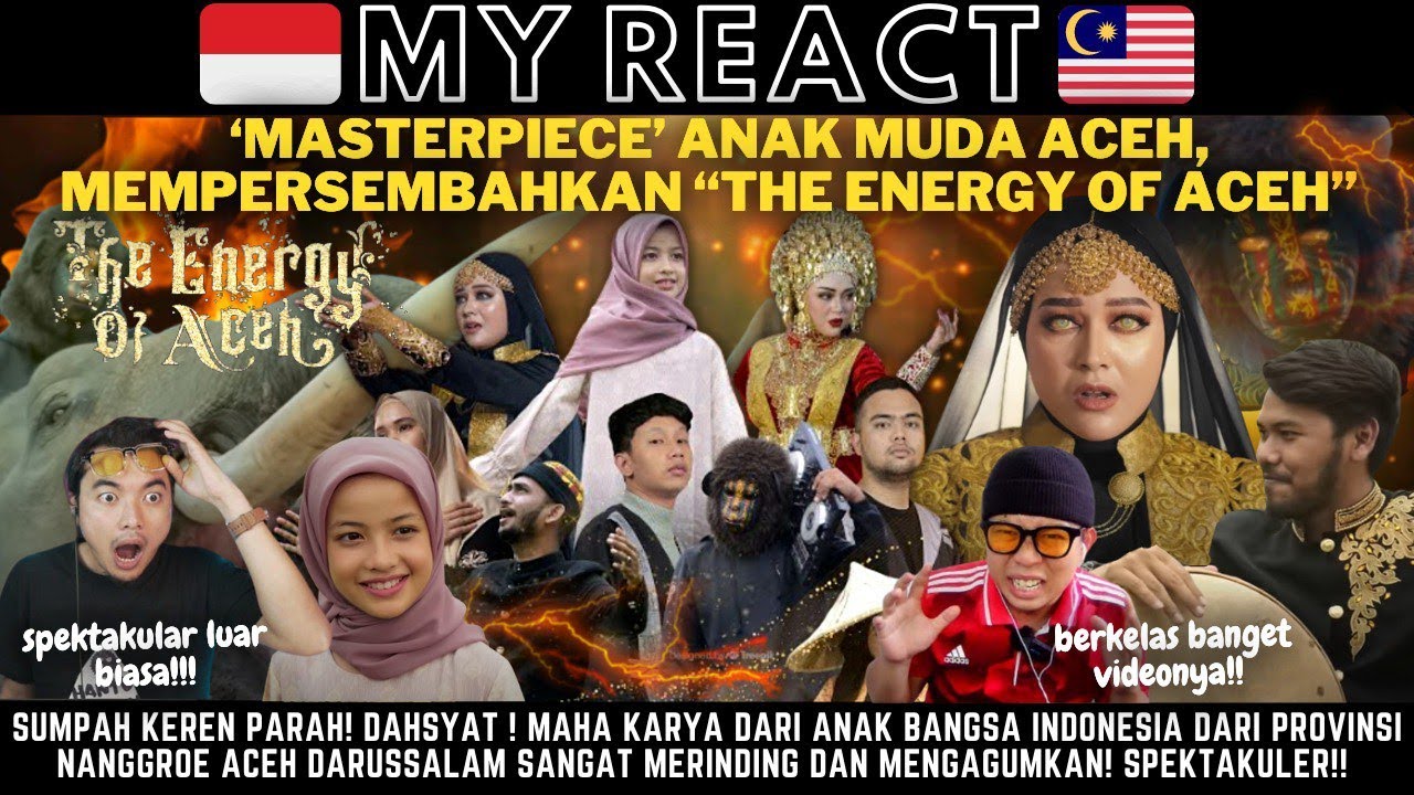 WOW! INI MASTERPIECE! THE ENERGY OF ACEH REACTION