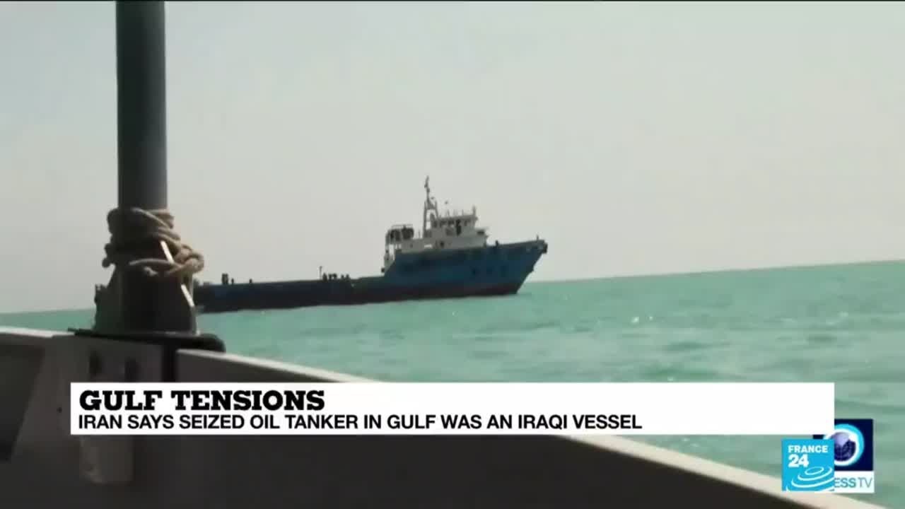 Iran seizes Iraqi oil tanker in Persian Gulf