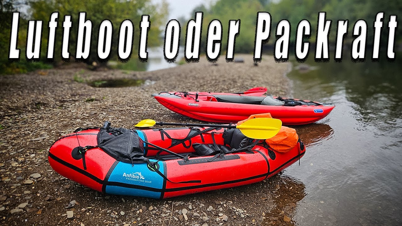 Mein erstes Mal mit dem Anfibio Revo XL Packraft