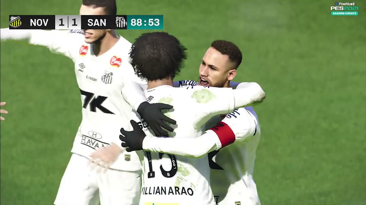 NOVORIZONTINO X SANTOS  AO VIVO COM  IMAGEM  JOGO DE HOJE  ASSISTA AGORA GAMEPLAY  PES2021