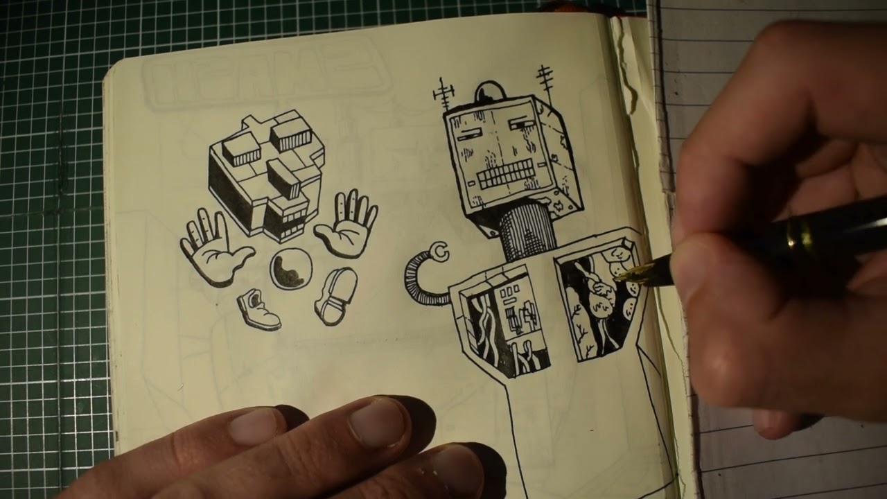 ASMR Drawing Robots (again)