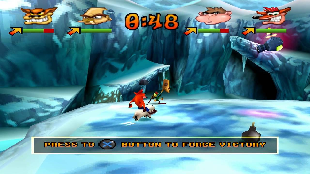 Crash Bash - Battle Mode - Manic Panic (Hard) - ePSXe 1.8.0