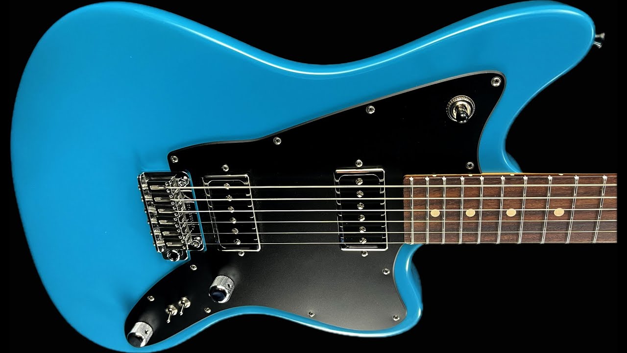 Tarantino Blues on a Tom Anderson Raven Classic Taos Turquoise