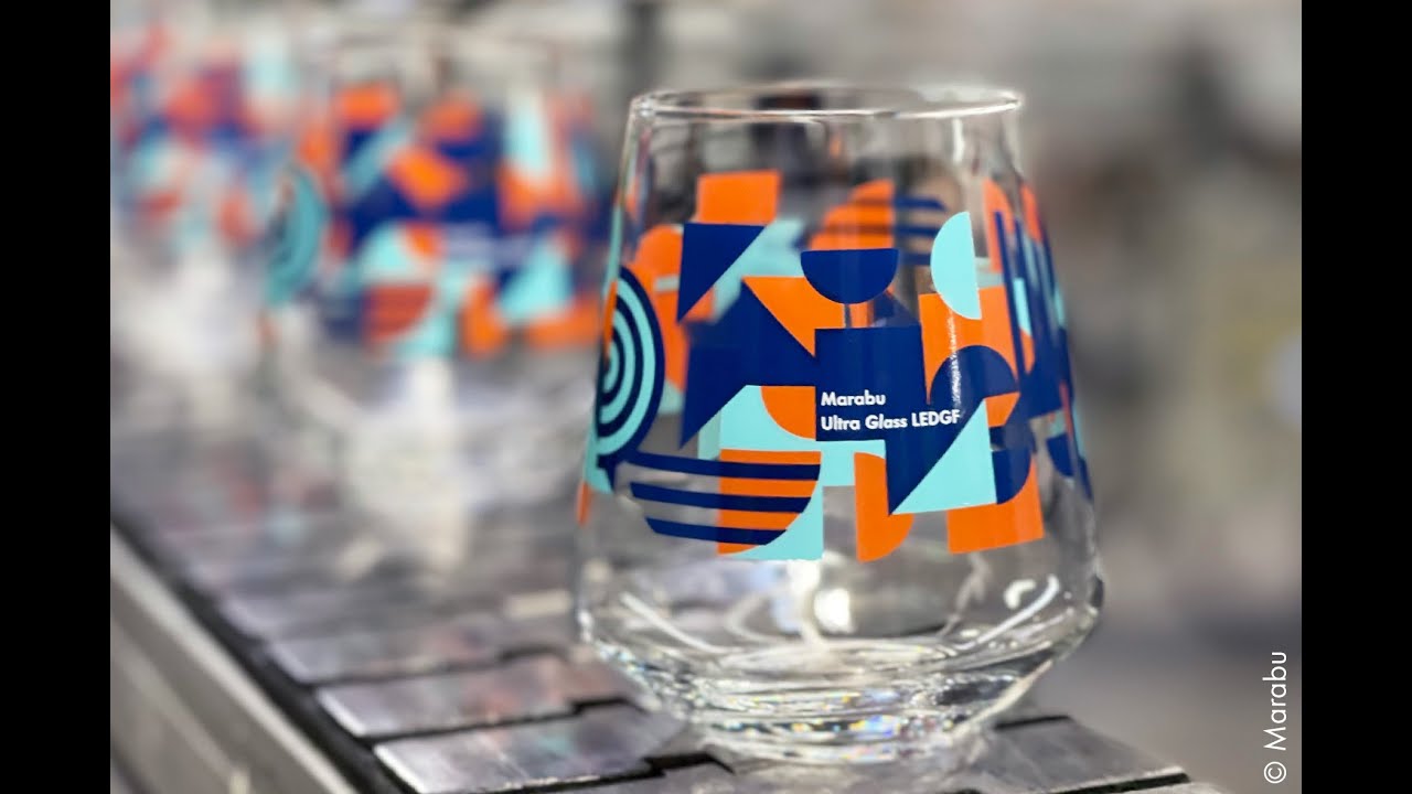 Achieving glossy surfaces on glass with the new Ultra Glass LEDGF from Marabu