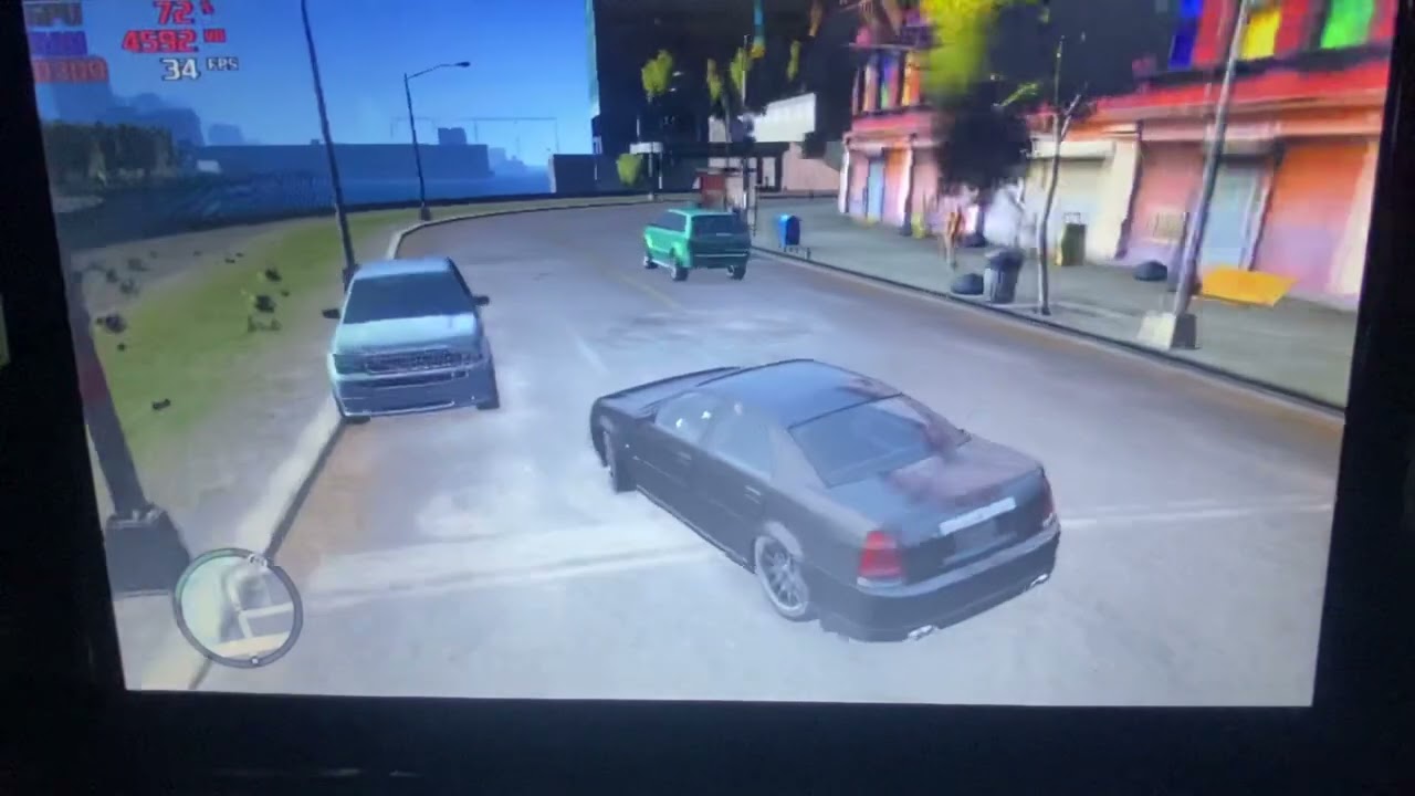 I3 3110m 2.40ghz intel hd400 6gb ram GTA IV gameplay