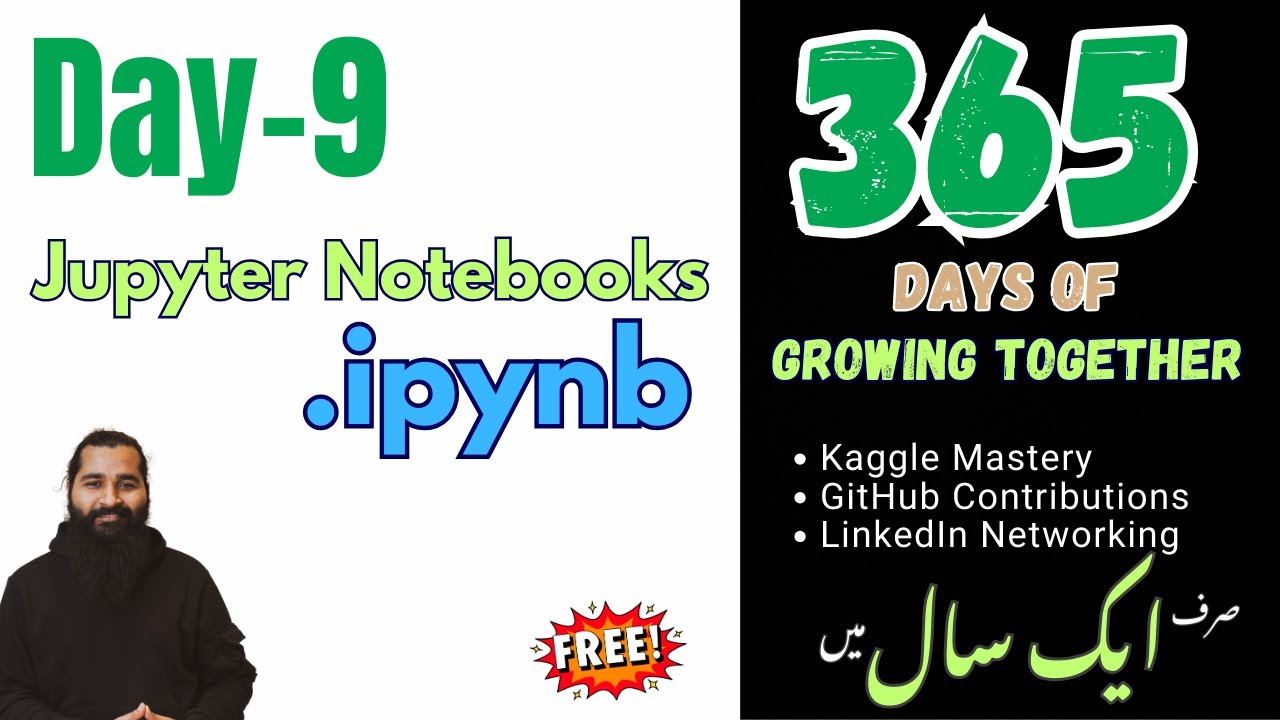 Day 9: Jupyter Notebooks are important for python and AI | 365 Days of Growing Together