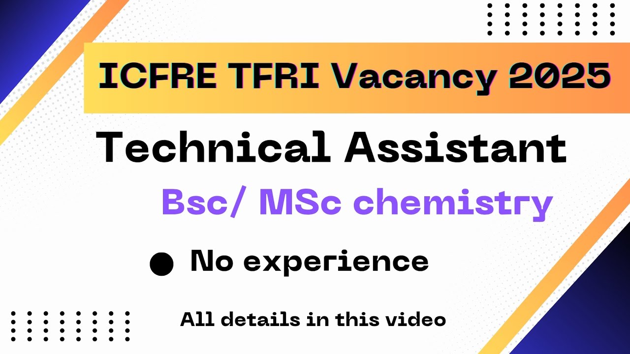 👉 Technical Assistant vacancy | Latest vacancyformscchemistry | #chemistry #ChemMastry