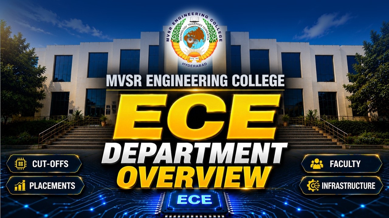 MVSR Engineering College ECE Department Review | HOD Dr. Nuli Namassivaya Interview | Socialpost