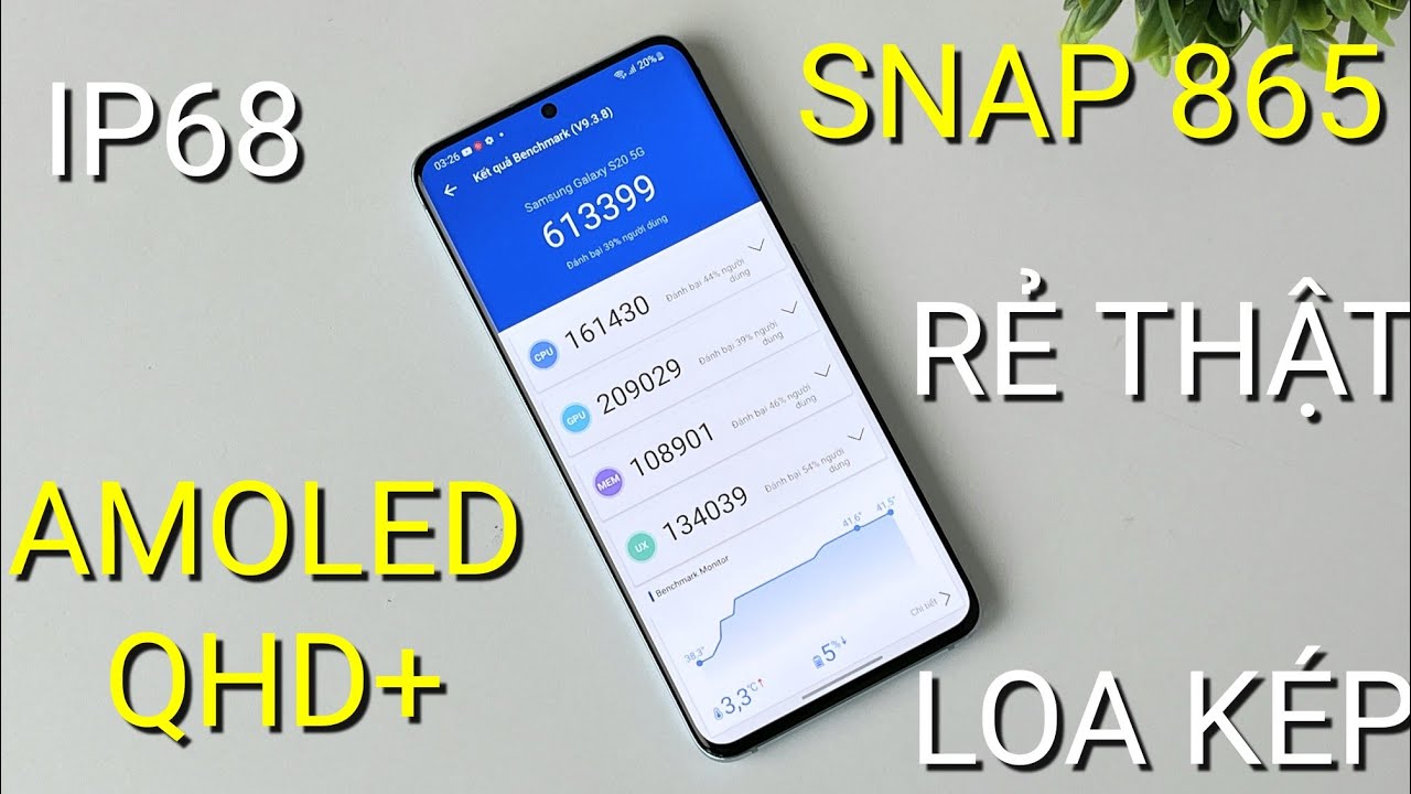 Đánh giá GALAXY S20 5G MỸ: SNAP 865, AMOLED 120HZ, 12GB RAM, CHỐNG NƯỚC...RẺ NHƯ XIAOMI!!!