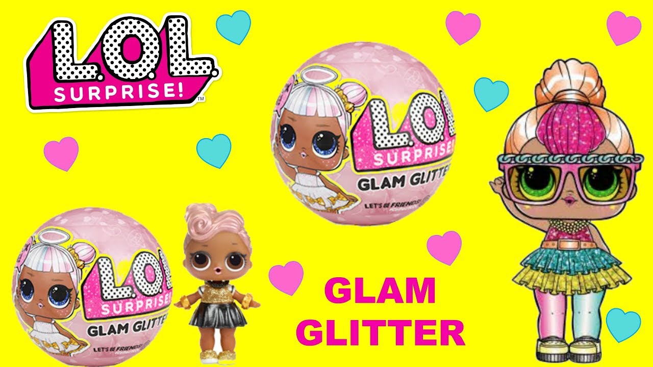 LOL Surprise GLAM Glitter Unboxing NEW Blind Bag Balls | SPRiNKLED DONUTS