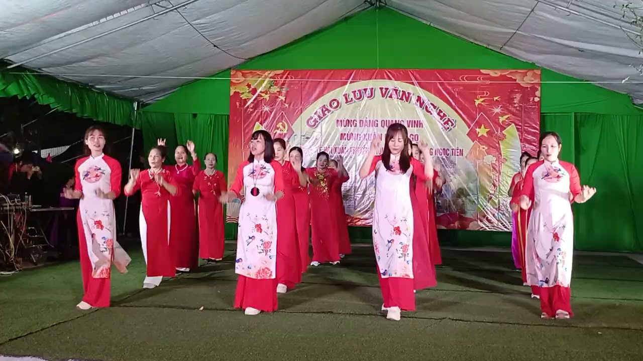 Lê Hồng Vũ - CLB dân vũ xóm Cựu - xuân Hồng mừng Lễ Hội Xuân truyền thống Làng Ngọc Tiên - 2026