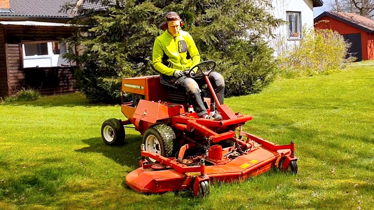 TORO Groundsmaster 72 - FIRST GRASS