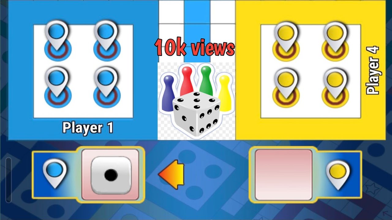 Tricks And Tips Ludo King 😱 | How To Win Ludo King 🤴 | 4 Players Gameplay 👏 | #Ludoking 