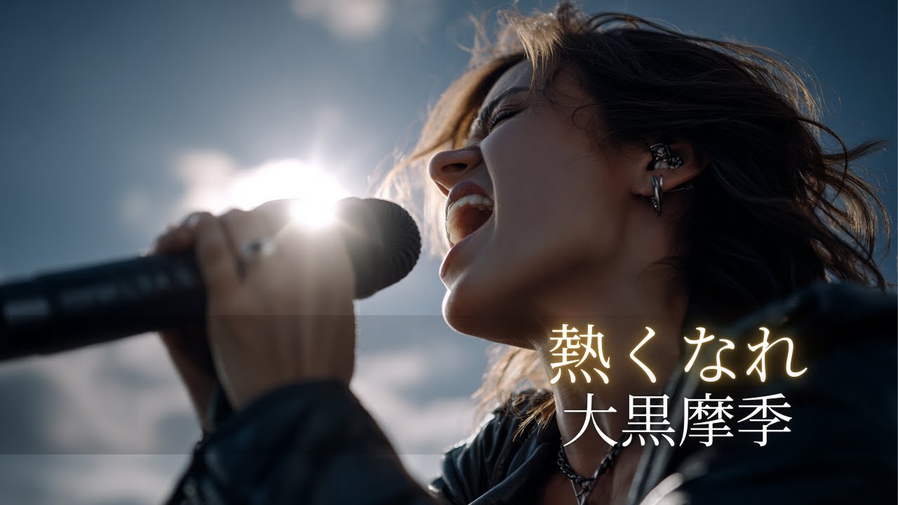 【AI cover】熱くなれ/大黒摩季｜本気の熱唱ハードロックアレンジ
