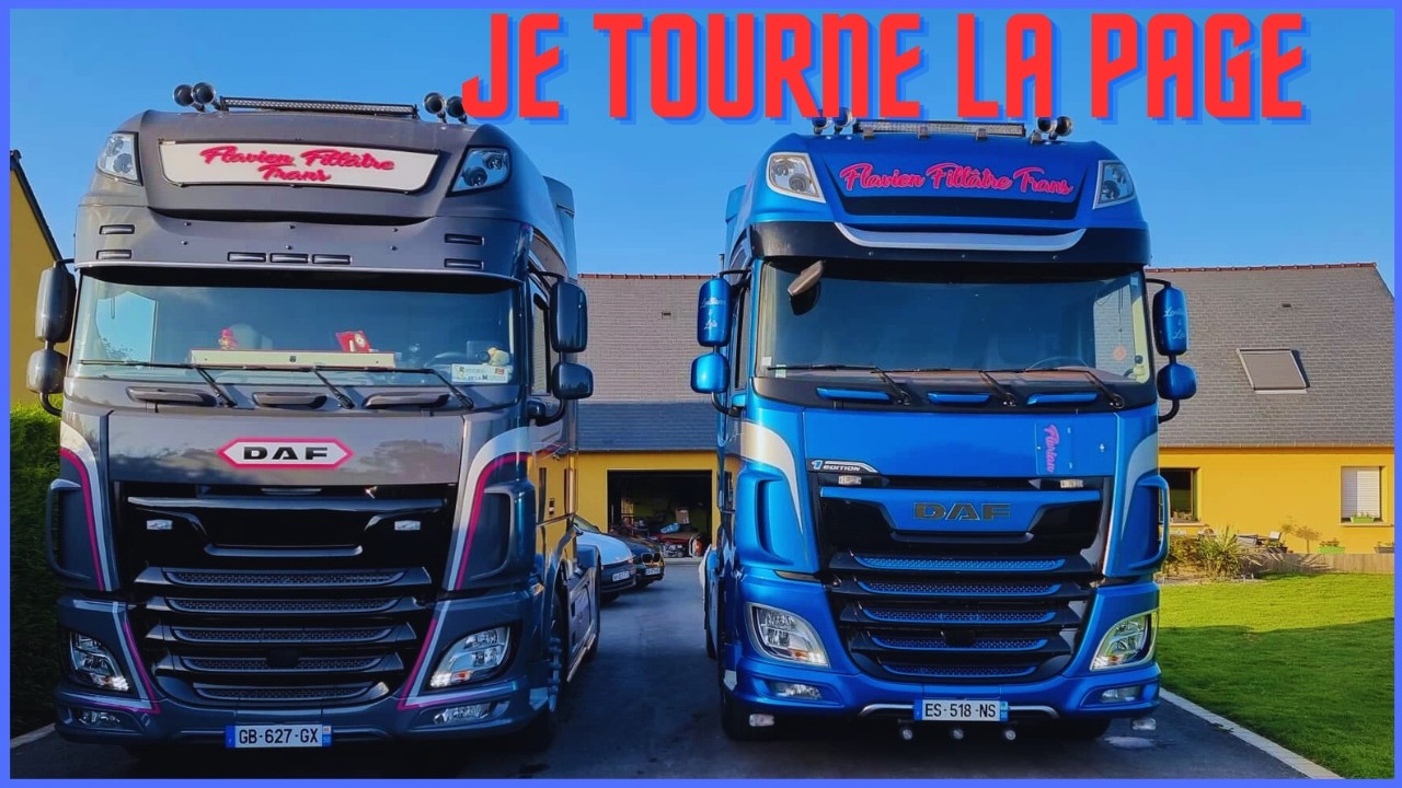 Après 5 ans en camion … j’arrête cette traction (fini les châssis rouge)