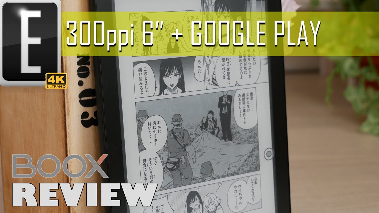 Carta 1300 + Google Play - Onyx Boox Go 6 Review