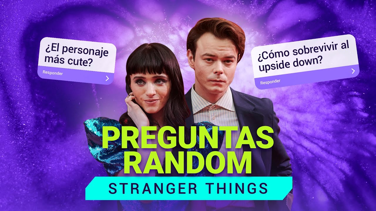 ¿EL CAST DE STRANGER THINGS CONFIESA SU PERSONAJE FAVORITO? | Preguntas Random