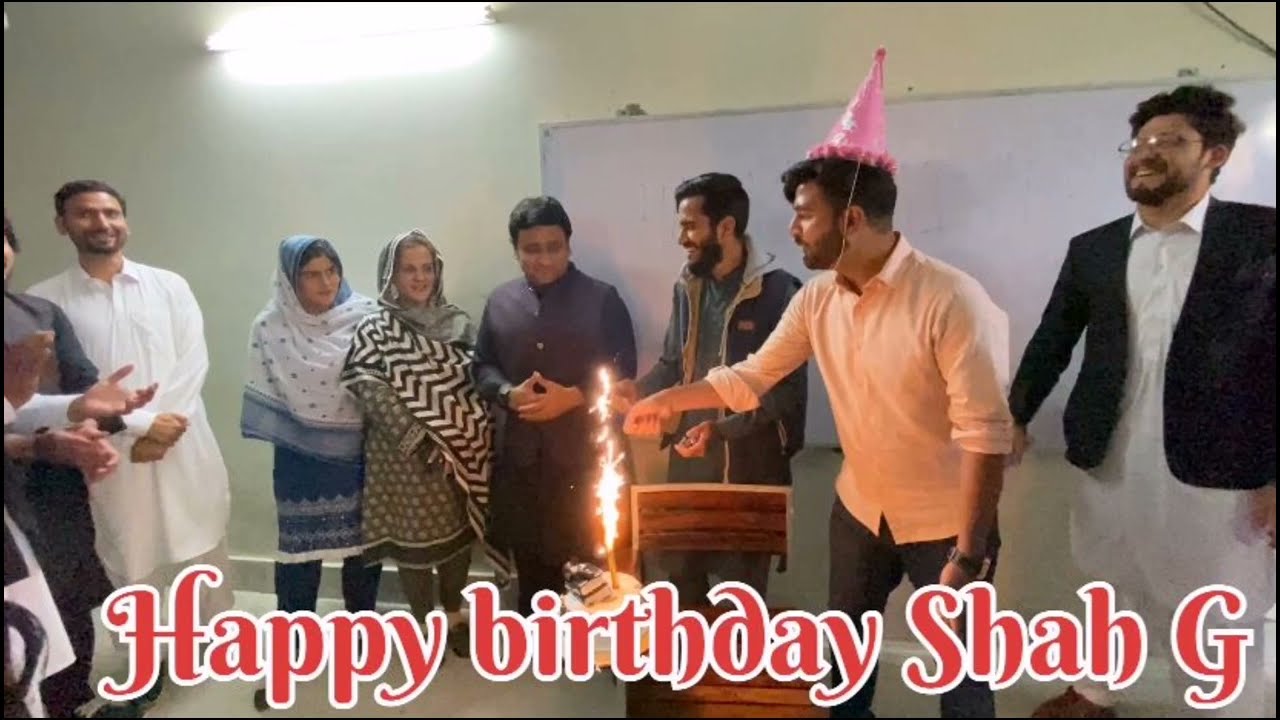 Birthday 2023, Thank you! my law family. | Department of law | Hazara university